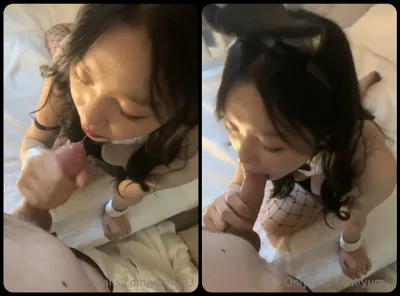 Thỏ con nứng lồn thích mút cặc to