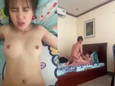 Phang rung giường cùng kim trang mặt dâm