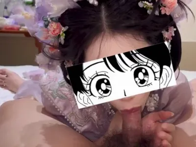 Gái xinh trong bộ đồ bé gái liếm cục thịt cực đã
