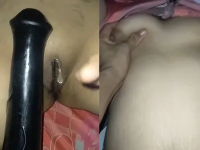 Nhân tình xinh tươi vú đẹp lỗ lồn múp tự sướng bằng sextoy cực sướng