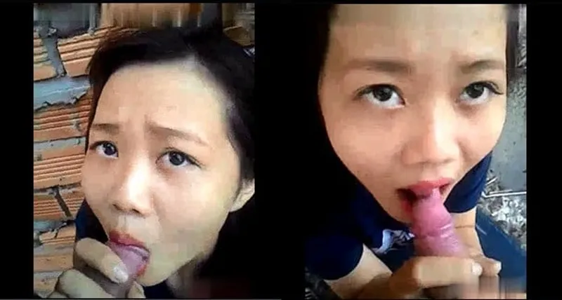 Eny bú củ khoải ở vườn sau nhà